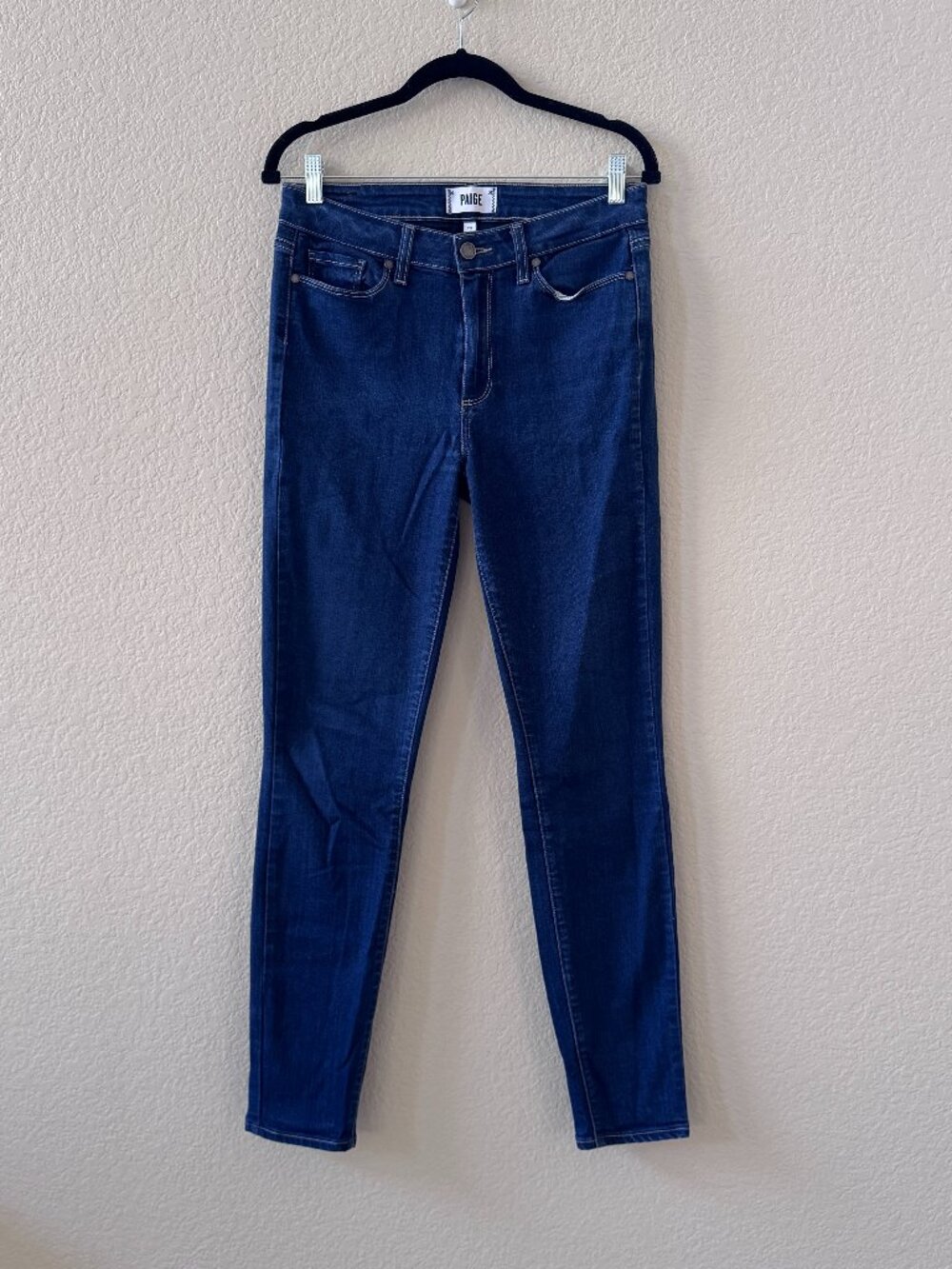 PAIGE Hoxton Ultra Skinny Jeans Women's Size 29 Blue Stretch Denim
